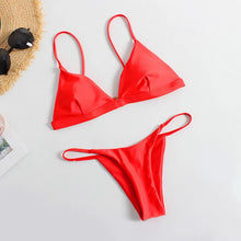 Load image into Gallery viewer, Swimwear Women 2 Piece Set Swimming Beach Sexy Micro Bikini Summer Clothes Bathing Suit Fashions Women Swimsuit Ropa De Mujer