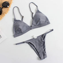 Load image into Gallery viewer, Swimwear Women 2 Piece Set Swimming Beach Sexy Micro Bikini Summer Clothes Bathing Suit Fashions Women Swimsuit Ropa De Mujer