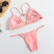 Load image into Gallery viewer, Swimwear Women 2 Piece Set Swimming Beach Sexy Micro Bikini Summer Clothes Bathing Suit Fashions Women Swimsuit Ropa De Mujer