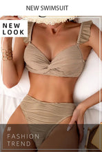 Load image into Gallery viewer, 2025 Swimsuit Women Swimwear Black Sexy Bikinis Push Up Female Beach Swimming Wear Bathing Suit Brazilian Bikini Set Pool Bather