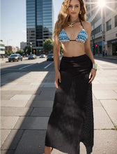 Load image into Gallery viewer, Fishnet Three-Piece Bikini & Dress Set