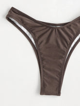 Load image into Gallery viewer, High-Waist Bandeau Push-Up Bikini