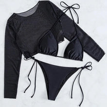 Load image into Gallery viewer, Halter Micro Bikini Top & Brazilian Bottom