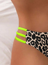 Tải hình ảnh vào trình xem Thư viện,Bikini Micro Da Báo Gợi Cảm 2025 Đồ Bơi Nữ Bộ Bikini Eo Cao Phong Cách Brazil Áo Dây Đeo Đi Biển Đồ Tắm