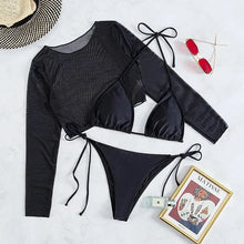 Load image into Gallery viewer, Halter Micro Bikini Top & Brazilian Bottom