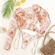 Load image into Gallery viewer, Toucheart Leopard For Women Swimsuit Items Halter Micro Bikini Top Separately Print Bathing Suit Brazilian Low Waist Beachwear