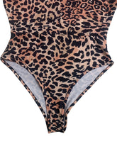 Load image into Gallery viewer, Spring Autumn Leopard Print Sexy Bodysuits Women Casual Zipper V Neck Bodycon Jumpsuits Top Elegant Bodysuit One-pieces Playsuit