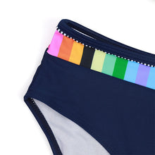 Load image into Gallery viewer, Printed High-Waist Bikini Set