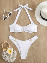 Load image into Gallery viewer, Sexy Women's Swimsuit 2025 Summer Bikini Two-piece Swimwear for Woman Beachwear Halter Bikinis Sets Swimming Beach Bathing Suits