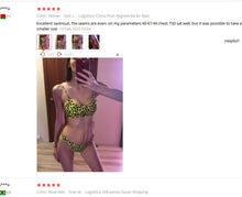 Load image into Gallery viewer, Sexy Leopard Push-Up Swimsuit
