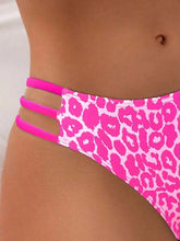 Tải hình ảnh vào trình xem Thư viện,Bikini Micro Da Báo Gợi Cảm 2025 Đồ Bơi Nữ Bộ Bikini Eo Cao Phong Cách Brazil Áo Dây Đeo Đi Biển Đồ Tắm