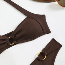 Load image into Gallery viewer, Sexy Women's Swimsuit 2025 Summer Bikini Two-piece Swimwear for Woman Beachwear Halter Bikinis Sets Swimming Beach Bathing Suits