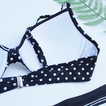 Load image into Gallery viewer, Printed High-Waist Bikini Set