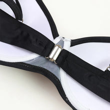 Load image into Gallery viewer, Printed High-Waist Bikini Set