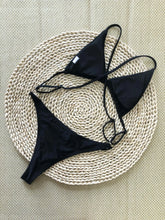 Load image into Gallery viewer, 2025 New Leopard Print Halter Neck Bikini Set with Bralette Pads, Triangle Design, Adjustable Straps | Sexy Swimwear for Beach