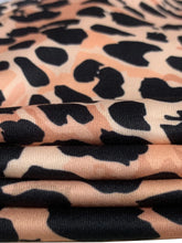 Load image into Gallery viewer, Spring Autumn Leopard Print Sexy Bodysuits Women Casual Zipper V Neck Bodycon Jumpsuits Top Elegant Bodysuit One-pieces Playsuit