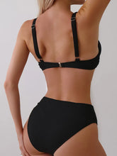 Load image into Gallery viewer, Solid Monokini Two-Piece Swimsuit