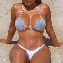 Load image into Gallery viewer, Bikini Women Swimsuit Solid, Push Up Low Waist