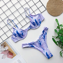 Load image into Gallery viewer, Women Push Up Bikini Set Swimwear 2025 Swimsuit Girl High Cut