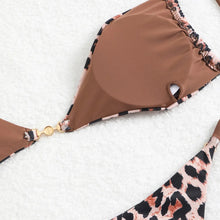 Load image into Gallery viewer, Leopard Swimwear Women 2025 Bathing Suit Micro Bikini Brazilian Biquinis Mini Swimsuit Push Up Swimming Suit Maillot De Bain
