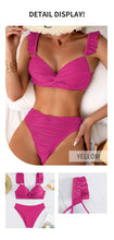 Load image into Gallery viewer, 2025 Swimsuit Women Swimwear Black Sexy Bikinis Push Up Female Beach Swimming Wear Bathing Suit Brazilian Bikini Set Pool Bather
