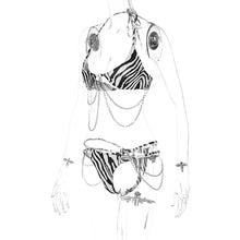 Load image into Gallery viewer, Sexy Bikini Set Zebra Print Swimwear Women Swimsuit Bandage Bathing Suit Low Rise Swimwear Leopard Swimming Ropa Mujer Biquini
