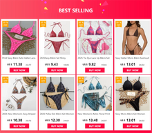 Load image into Gallery viewer, Leopard Print Rope Triangle Bikini
