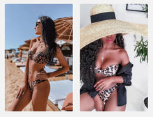 Load image into Gallery viewer, Bikini Swimwear Women Swimsuit 2023 Leopard Brazilian Bikini Set Push Up Bathing Suit Female Summer Beach Wear Biquini
