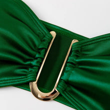 Load image into Gallery viewer, High-Waist Bandeau Push-Up Bikini
