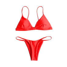 Load image into Gallery viewer, Swimwear Women 2 Piece Set Swimming Beach Sexy Micro Bikini Summer Clothes Bathing Suit Fashions Women Swimsuit Ropa De Mujer
