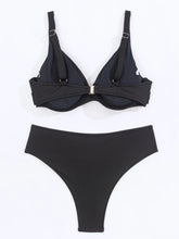 Load image into Gallery viewer, Solid Monokini Two-Piece Swimsuit
