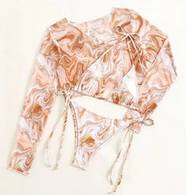 Load image into Gallery viewer, Toucheart Leopard For Women Swimsuit Items Halter Micro Bikini Top Separately Print Bathing Suit Brazilian Low Waist Beachwear
